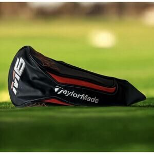 TaylorMade M6 Driver Golf Club Headcover head cover Golfing Black Red